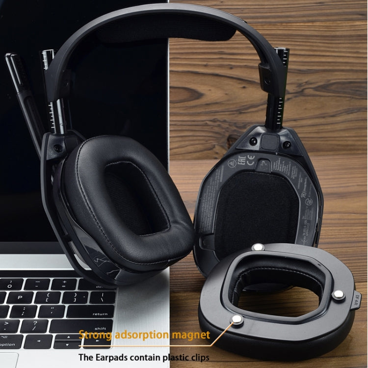Für Logitech Astro A50 Gen4 Kopfhörer Ersatzteil, Spezifikation:, 2er Set Proteinleder Ohrenschützer, 2er Set Leder+Samt Ohrenschützer, 2er Set Fußball-Netz Ohrenschützer, 2er Set Samt Ohrenschützer, 1 Stück Proteinleder Kopfband, 1 Stück Samt Kopfband