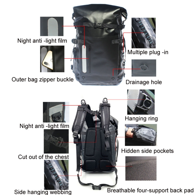 Wasserdichte Outdoor-Tauchflossen-Tasche Tauch-Schwimmrucksack