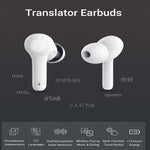 M6 Mehrländer-Gegenseitige Übersetzung Intelligenter Bluetooth-Übersetzungs-Kopfhörer Unterstützt 127 Sprachen, M6 Weiß