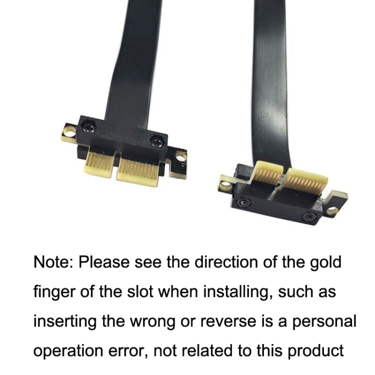PCI-E 3.0 1X 90 Grad Grafikkarten- / WLAN-Kartenerweiterungskabel, Kabellänge:, 5cm, 10cm, 15cm, 20cm, 25cm, 30cm, 40cm, 50cm
