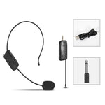 UHF Kabelloses Headset Mikrofon Lavalier Headset Verstärker, Eins für Eins, Eins für Zwei