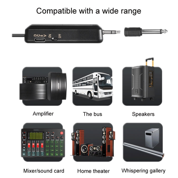UHF Kabelloses Headset Mikrofon Lavalier Headset Verstärker, Eins für Eins, Eins für Zwei