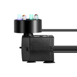 3W 4 Light Silent Aquarium Fish Tank Filtration Submersible Pump Fountain Water Pump, With Light