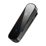 Y2 HiFi Bluetooth 5.3 Audio Empfänger Lavalier 3,5mm Audio Anruf Konverter Unterstützt TF-Karten Wiedergabe, Y2