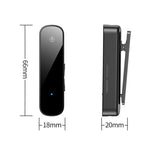 Y2 HiFi Bluetooth 5.3 Audio Empfänger Lavalier 3,5mm Audio Anruf Konverter Unterstützt TF-Karten Wiedergabe, Y2