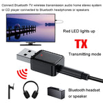 RX-TX-413 USB Bluetooth Empfangs- und Sendegerät 2 in 1 Adapter, RX-TX-413 Schwarz, RX-TX-413 Weiß
