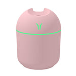 USB Mini Desktop Buntes Nachtlicht Auto Luftbefeuchter, Spez:, 250ml (Y-Weiß), 250ml (Y-Rosa), 250ml (Y-Blau), 220ml (Y2-Weiß), 220ml (Y2-Rosa), 220ml (Y2-Blau)