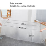 1er-Pack Einweg-Badebeutel Verdickter Badewannen-Holzfass-SPA-Plastikfolienbeutel