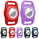 Für AirTag 2. Generation / AirTag 1. Generation Schutzhülle Dreifachschutz All-inclusive IPX7 Wasserdichte Locator-Hülle, Schwarz, Royalblau, Dunkelgrün, Lila, Rot