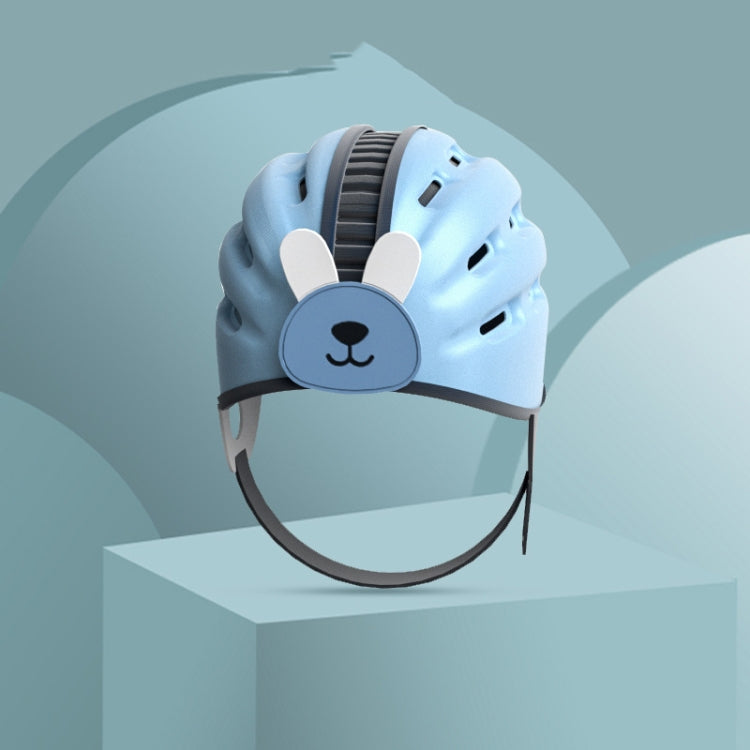 Babyschutzhelm Sicherheitsmütze Kleinkind Anti-Kollisions-Schutzhelm für Babys beim Laufen, Blauer Hase, Rosa Hase, Löwe Orange, Löwe Braun