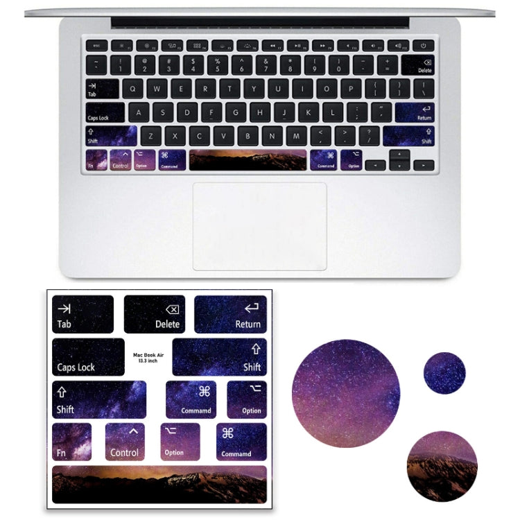 Für Macbook Air 5 Stück Laptop Tastatur PVC Aufkleber