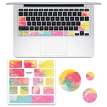 Für Macbook Air 5 Stück Laptop Tastatur PVC Aufkleber