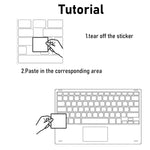 Für Macbook Air 5 Stück Laptop Tastatur PVC Aufkleber