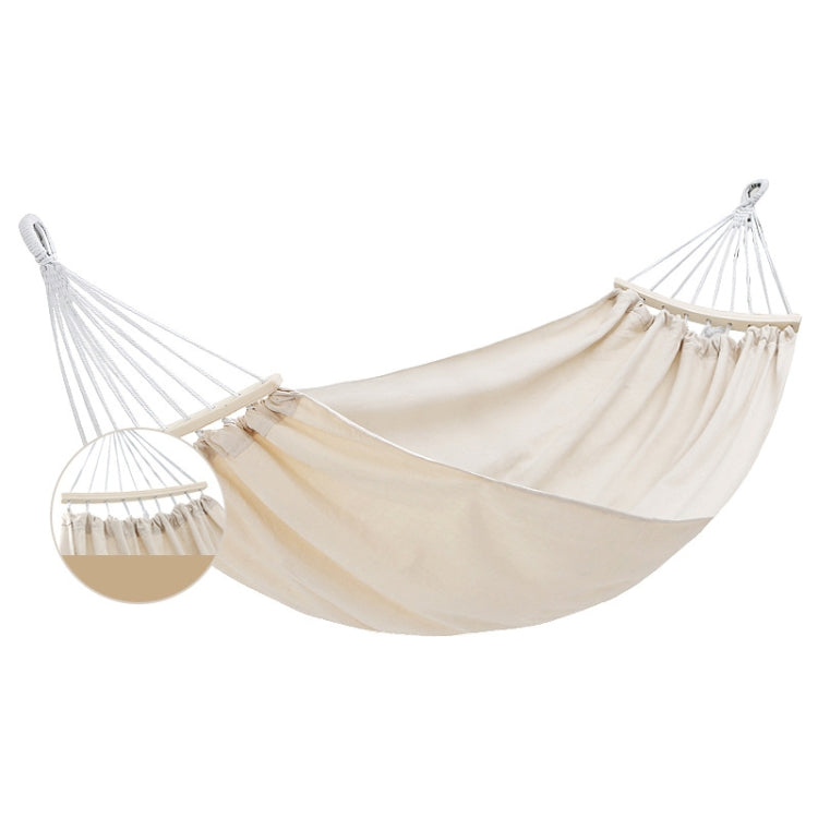 KLY829 Camping Indoor-Hängematte Outdoor-Schaukel, Stil: Klassisch Einzel Beige, Klassisch Einzel Grau, Klassisch Doppel Beige, Klassisch Doppel Grau, Einzelverstärkung Anti-Überschlag Beige, Doppelverstärkung Anti-Überschlag Beige