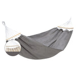 KLY829 Camping Indoor-Hängematte Outdoor-Schaukel, Stil: Klassisch Einzel Beige, Klassisch Einzel Grau, Klassisch Doppel Beige, Klassisch Doppel Grau, Einzelverstärkung Anti-Überschlag Beige, Doppelverstärkung Anti-Überschlag Beige