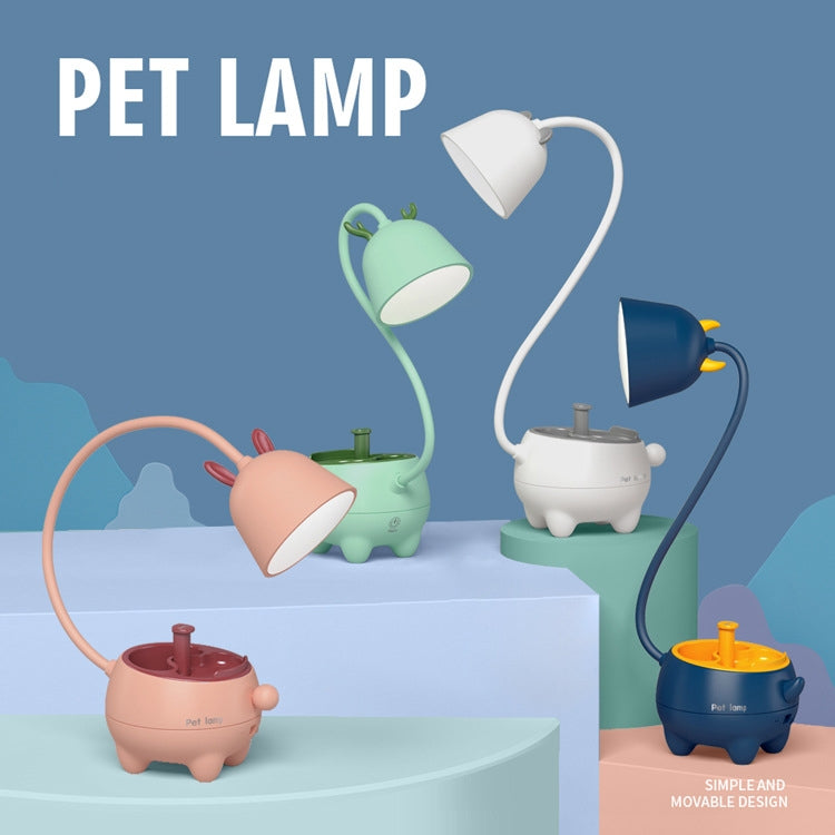 GIVELONG Intelligente Induktions-Touch-Drei-Stufen Metropolis USB-Lade Haustierlampe, Haustierlampe Reh, Haustierlampe Kalb, Haustierlampe Bär, Haustierlampe Hase