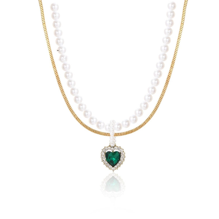Damen Temperament Halskette Schlüsselbein Kette, N2209-2 Leichte Bohrung Liebe, N2209-11 Bunte Liebe, N2209-5 Doppellagige Grüne Liebe, N2209-1 Gedrehter Stab Quadratische Perle, N2209-6 Oval Weiße Blume, N2209-7 Lange Weiße Blume, N2209-9 Schleife