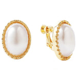 Barock Ohrringe Perlen Ohrclip Damen ohne Ohrloch, 1202 Lang Gold, 1201 Lang Silber, 0402 Kurz Gold, 0401 Kurz Silber, E2109-7 Halb Rund, E2109-8 Halb Ellipse, E2109-10 Blatt Modell, E2109-14 Kleine Perle, E2208-7 Farbige Perlen ziehen