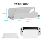 Für Switch OLED Spielkonsole JYS Wandhalterung, Eisen Schwarz