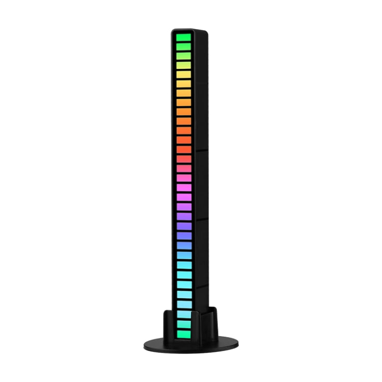RGB Soundgesteuerte Rhythmus-Reaktionslichter Musik-LED-Pickup-Lichter, Ladefunktion, Plug-in