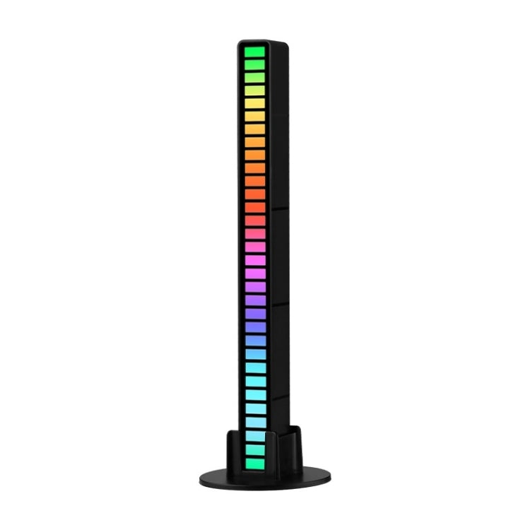 RGB Soundgesteuerte Rhythmus-Reaktionslichter Musik-LED-Pickup-Lichter, Ladefunktion, Plug-in