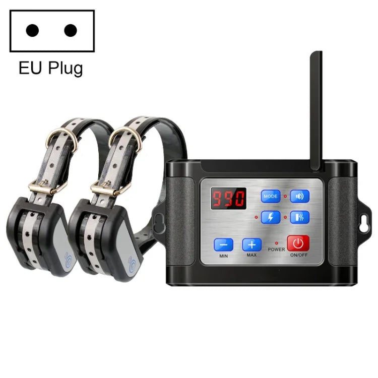 Kabelloser elektronischer Haustierzaun für den Außenbereich mit reflektierendem Halsband für die Nacht, Spezifikation: 1 für 1, 1 für 2, 1 für 3