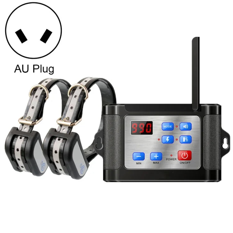 Kabelloser elektronischer Haustierzaun für den Außenbereich mit reflektierendem Halsband für die Nacht, Spezifikation: 1 für 1, 1 für 2, 1 für 3