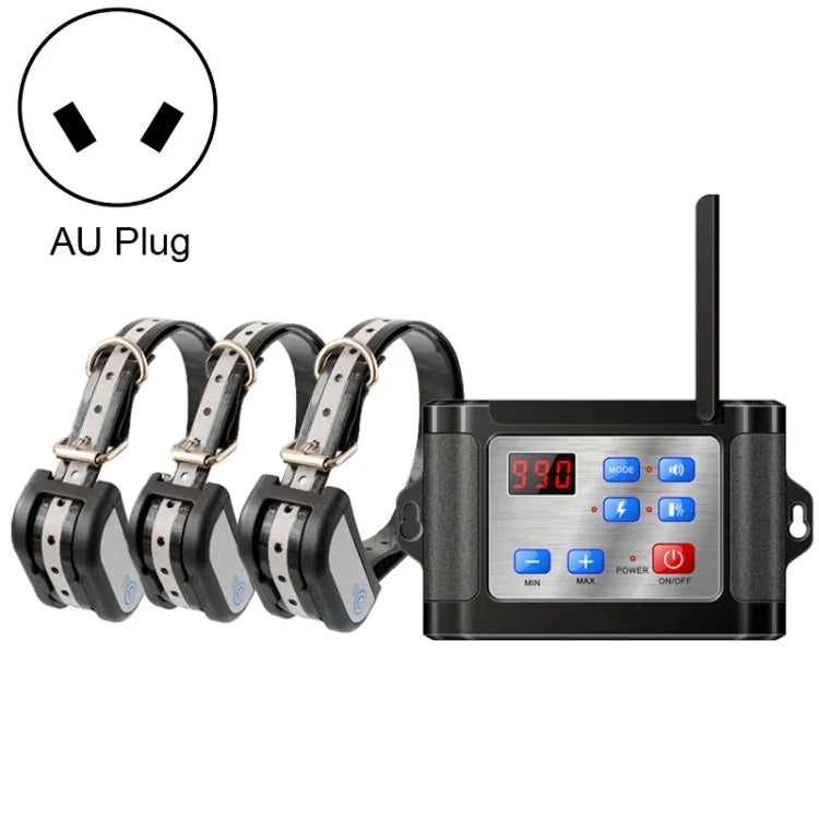 Kabelloser elektronischer Haustierzaun für den Außenbereich mit reflektierendem Halsband für die Nacht, Spezifikation: 1 für 1, 1 für 2, 1 für 3