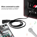 2RCA zu 2XLR Lautsprecher Canon Kabel Audio-Balanced Kabel, 0,5m, 1m, 1,5m, 3m