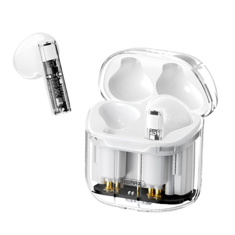 REMAX CozyBuds 6C TWS Transparentes Gehäuse Niedrige Verzögerung Kabelloses Bluetooth Headset