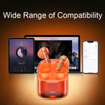 REMAX CozyBuds 6C TWS Transparentes Gehäuse Niedrige Verzögerung Kabelloses Bluetooth Headset