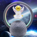 Y-598 Schwebender Astronaut Bluetooth Lautsprecher RGB-Licht Subwoofer Ornament,Spezifikation:, 598A Golden, 598A Silber, 598B Golden, 598B Silber, 598A Golden+Geschenktüte, 598A Silber+Geschenktüte, 598B Golden+Geschenktüte, 598B Silber+Geschenktüte