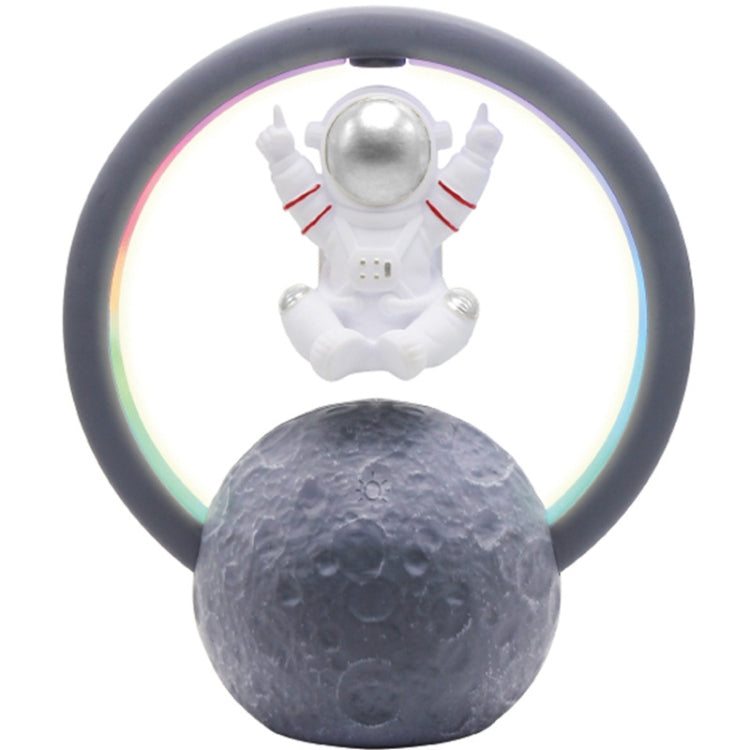 Y-598 Schwebender Astronaut Bluetooth Lautsprecher RGB-Licht Subwoofer Ornament,Spezifikation:, 598A Golden, 598A Silber, 598B Golden, 598B Silber, 598A Golden+Geschenktüte, 598A Silber+Geschenktüte, 598B Golden+Geschenktüte, 598B Silber+Geschenktüte