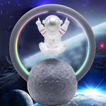 Y-598 Schwebender Astronaut Bluetooth Lautsprecher RGB-Licht Subwoofer Ornament,Spezifikation:, 598A Golden, 598A Silber, 598B Golden, 598B Silber, 598A Golden+Geschenktüte, 598A Silber+Geschenktüte, 598B Golden+Geschenktüte, 598B Silber+Geschenktüte