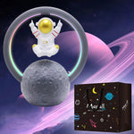 Y-598 Schwebender Astronaut Bluetooth Lautsprecher RGB-Licht Subwoofer Ornament,Spezifikation:, 598A Golden, 598A Silber, 598B Golden, 598B Silber, 598A Golden+Geschenktüte, 598A Silber+Geschenktüte, 598B Golden+Geschenktüte, 598B Silber+Geschenktüte