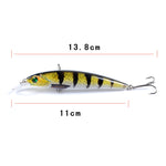 LB106 11cm/11,5g Köder Bemalter Bionischer Angelköder Kunststoff Harte Köder, 1, 2, 3, 4, 5, 6, 7, 8, 9, 10, 11, 12, 13, 14, 15, 16, 17, 18