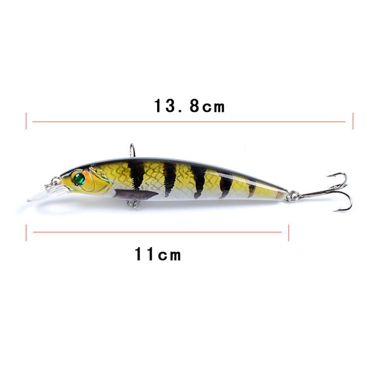 LB106 11cm/11,5g Köder Bemalter Bionischer Angelköder Kunststoff Harte Köder, 1, 2, 3, 4, 5, 6, 7, 8, 9, 10, 11, 12, 13, 14, 15, 16, 17, 18