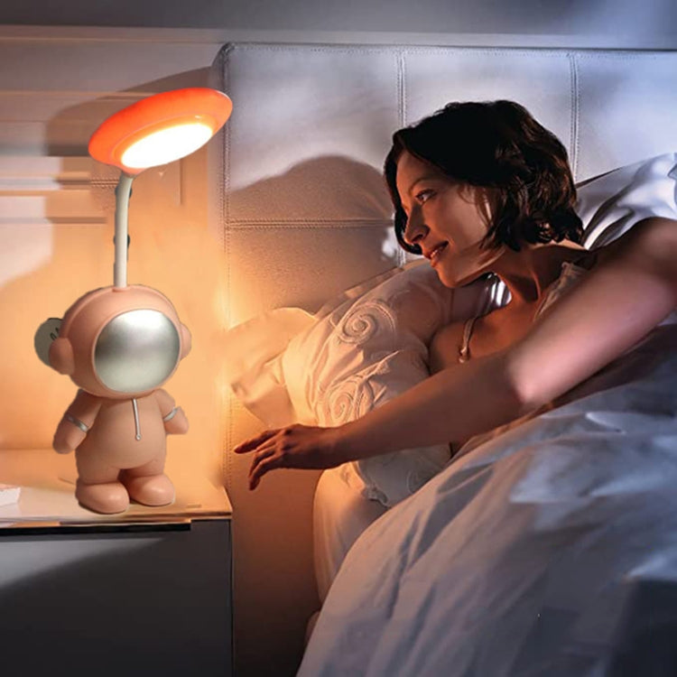 L-220903 Astronaut Augenschutz Studienlampe LED Wiederaufladbare Leselampe, L-220903 Pink, L-220903 Weiß, L-220903 Blau