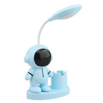 T509 Astronaut Stifthalter Schreibtischlampe mit Bleistiftspitzer-Funktion, T509 Weiß, T509 Pink, T509 Blau