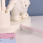 T509 Astronaut Stifthalter Schreibtischlampe mit Bleistiftspitzer-Funktion, T509 Weiß, T509 Pink, T509 Blau