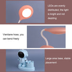 T509 Astronaut Stifthalter Schreibtischlampe mit Bleistiftspitzer-Funktion, T509 Weiß, T509 Pink, T509 Blau