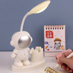 T509 Astronaut Stifthalter Schreibtischlampe mit Bleistiftspitzer-Funktion, T509 Weiß, T509 Pink, T509 Blau