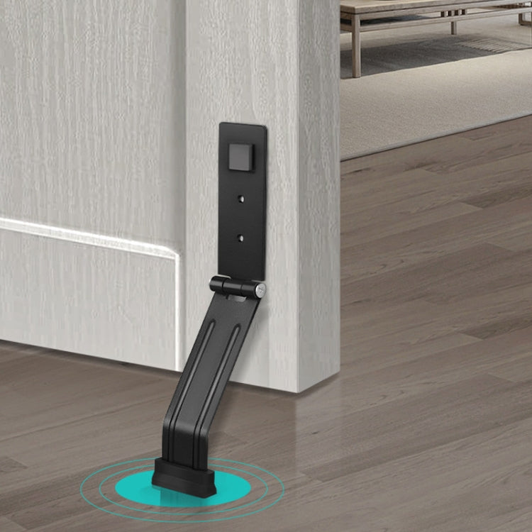 Magnetischer Türstopper mit Pedal zum Öffnen und Schließen der Tür, Magnetischer Türstopper Schwarz, Magnetischer Türstopper Weiß