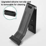 Magnetischer Türstopper mit Pedal zum Öffnen und Schließen der Tür, Magnetischer Türstopper Schwarz, Magnetischer Türstopper Weiß