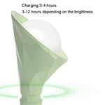 Basis Abnehmbare Diamant Schreibtischlampe USB-Ladung 3-Stufen Farbtemperatur Nachtlicht