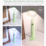Klappbare Taschenlampen Schreibtischlampe USB-Ladung Studentenwohnheim Nachtlicht