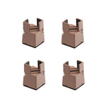 4er-Set Verstellbare Möbelfüße, 50 mm hoch, 75 mm hoch, 100 mm hoch