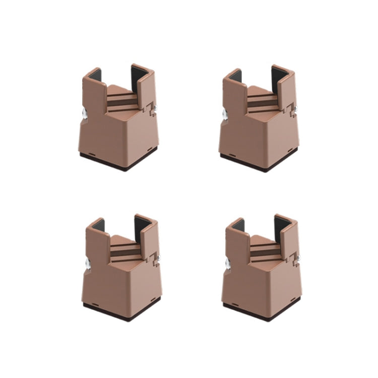 4er-Set Verstellbare Möbelfüße, 50 mm hoch, 75 mm hoch, 100 mm hoch