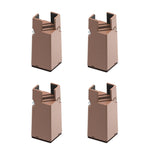 4er-Set Verstellbare Möbelfüße, 50 mm hoch, 75 mm hoch, 100 mm hoch