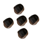 5er-Set Rollstuhlfußbezug Computerstuhlrollenfixierer, Rollstuhlfußbezug